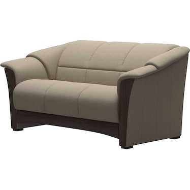 Stressless® Oslo Loveseat with wood