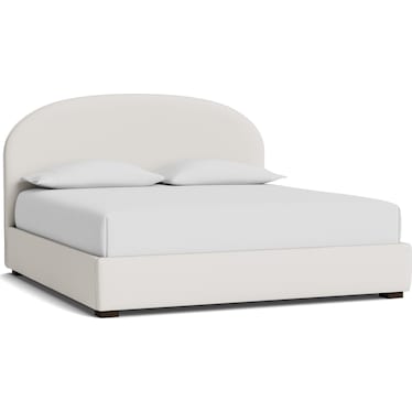 Holly King Upholstered Bed Petite