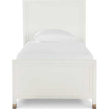 Tidewater Twin Panel Bed