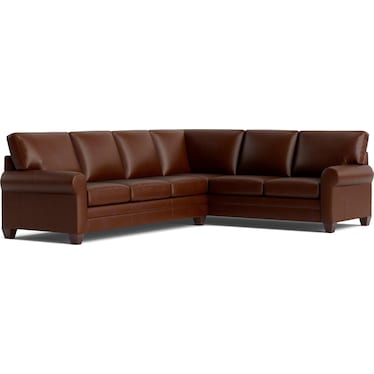 Carolina Leather L-Shaped Sectional