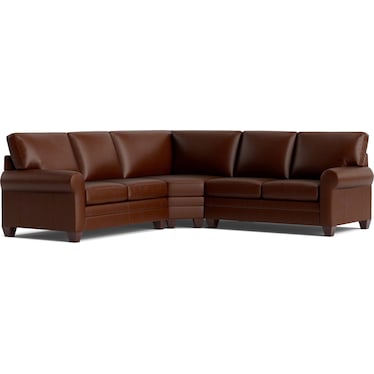 Carolina Leather L-Shaped Sectional