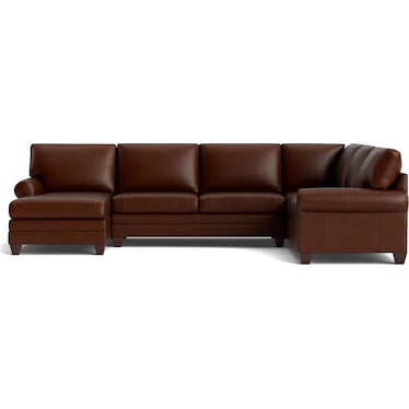 Carolina Leather U-Shaped Sectional