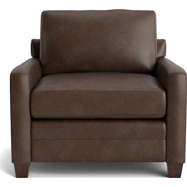 Carolina Leather Track Arm Chair