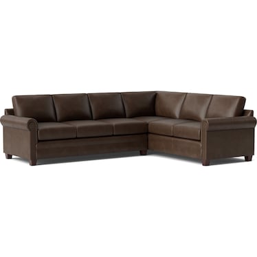 Carolina Leather Large L Shape Sectional