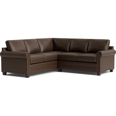 Carolina Leather L-Shaped Sectional