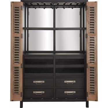 Bold Design Libations Locker Bar Cabinet