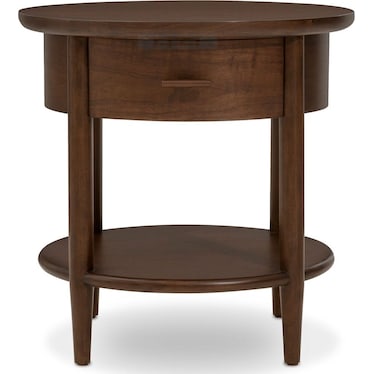 Copenhagen Round End Table