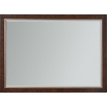 Lexington Rendezvous Walnut Mirror