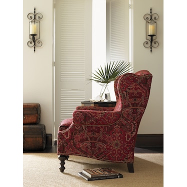 Royal Kahala Batik Wing Chair