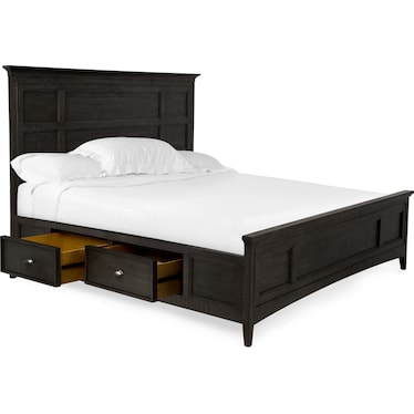 Westley Falls California King Panel Storage Bed