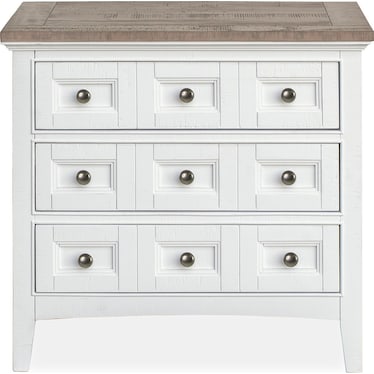 Heron Cove 2 Tone Drawer Nightstand