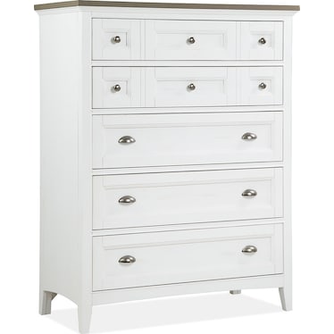 Heron Cove 2 Tone Drawer Chest