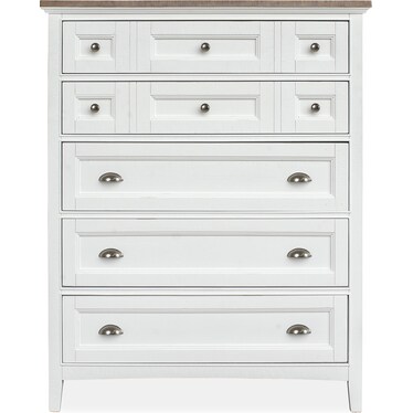 Heron Cove 2 Tone Drawer Chest