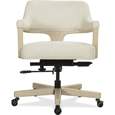 Briar Modern Beige Fabric Executive Chair