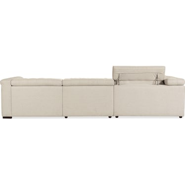 SS 5-Seat Fabric Power Reclining Sectional
