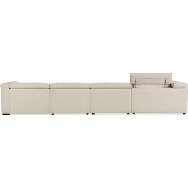 SS Traditional Fabric 6-Seat Sectional