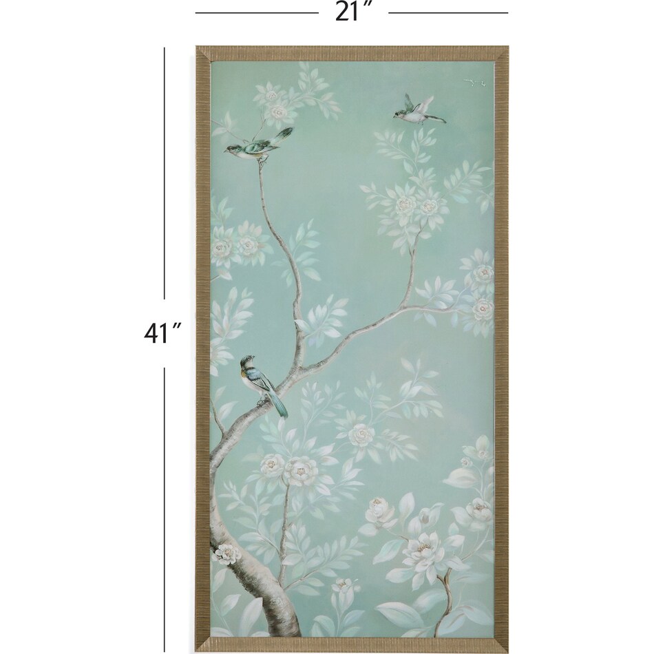 birds & flowers dimension schematic  a  