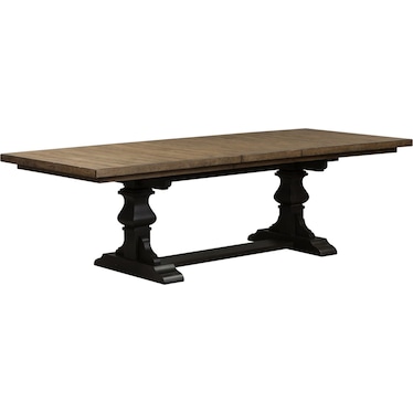 7 Piece Trestle Table Set