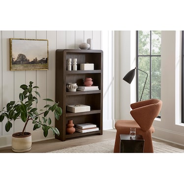aspenhome Taylor Modern Bookcase Black