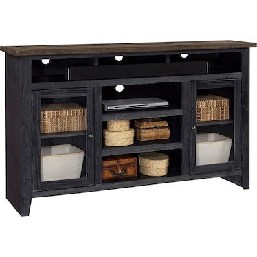 65" Highboy Console w/ 2 Doors