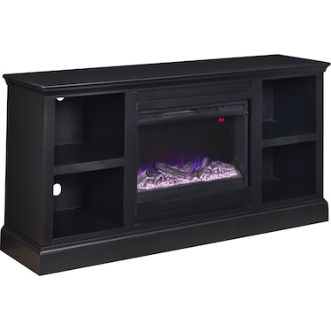 Byron Fireplace Console Malta Blue