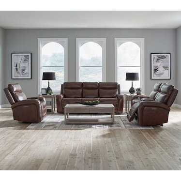 Sofa w/ Loveseat & Recliner