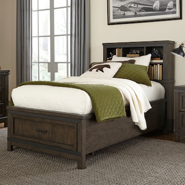 Full Bookcase Bed