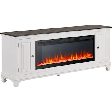 417 80 Inch Console w/ Fire FTS