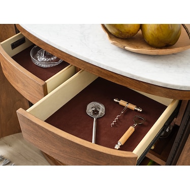 Caden Bar Cabinet Spiced Caramel