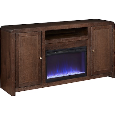 Cooper Fireplace Console Bourbon