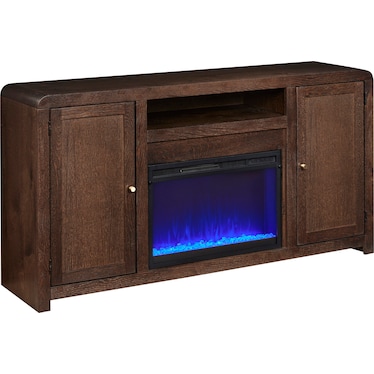 Cooper Fireplace Console Bourbon