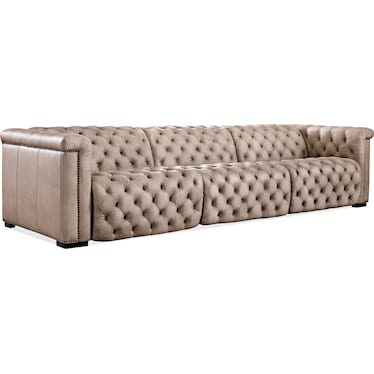 MS Traditional Leather Power Recliner
