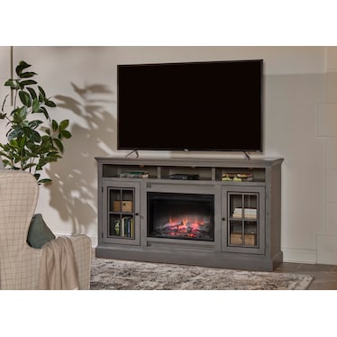 Churchill Fireplace Console Brindle