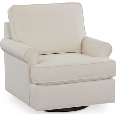 Upholstered Swivel Accent Chair