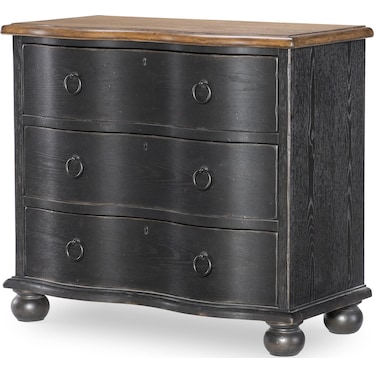 Vintage Market Scalloped Accent Chest