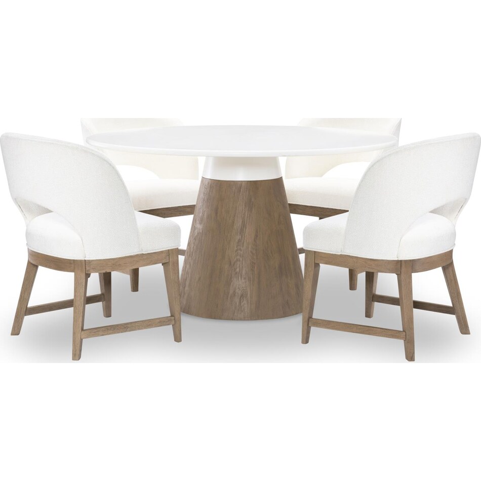cloud white and desert oak  k  