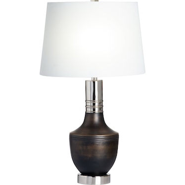 18" Metal Table Lamp