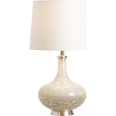 29.5" Glass Table Lamp