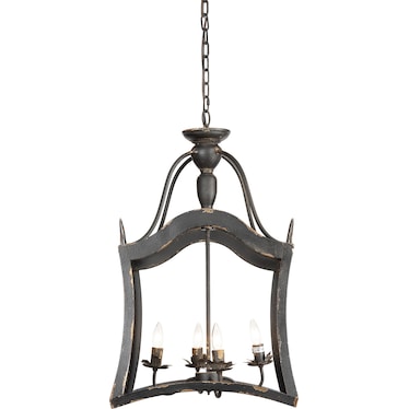 La Roux 4 Light Chandelier