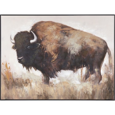 Bolting Bison