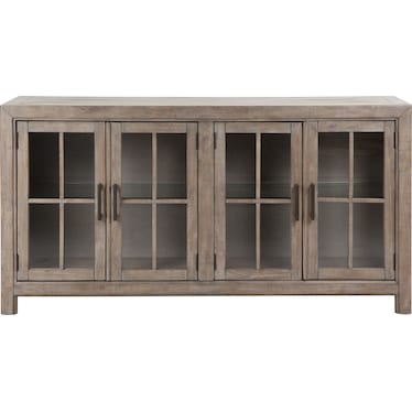 Tinley Park Buffet Curio Cabinet