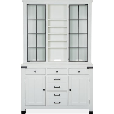 Harper Springs Server With Hutch