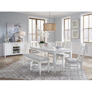 Charleston Upholstered Bench