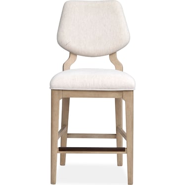 Sunset Cove Salt Life Upholstered Counter Chair Two Pack