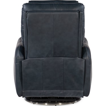 RC Leather Power Swivel Recliner