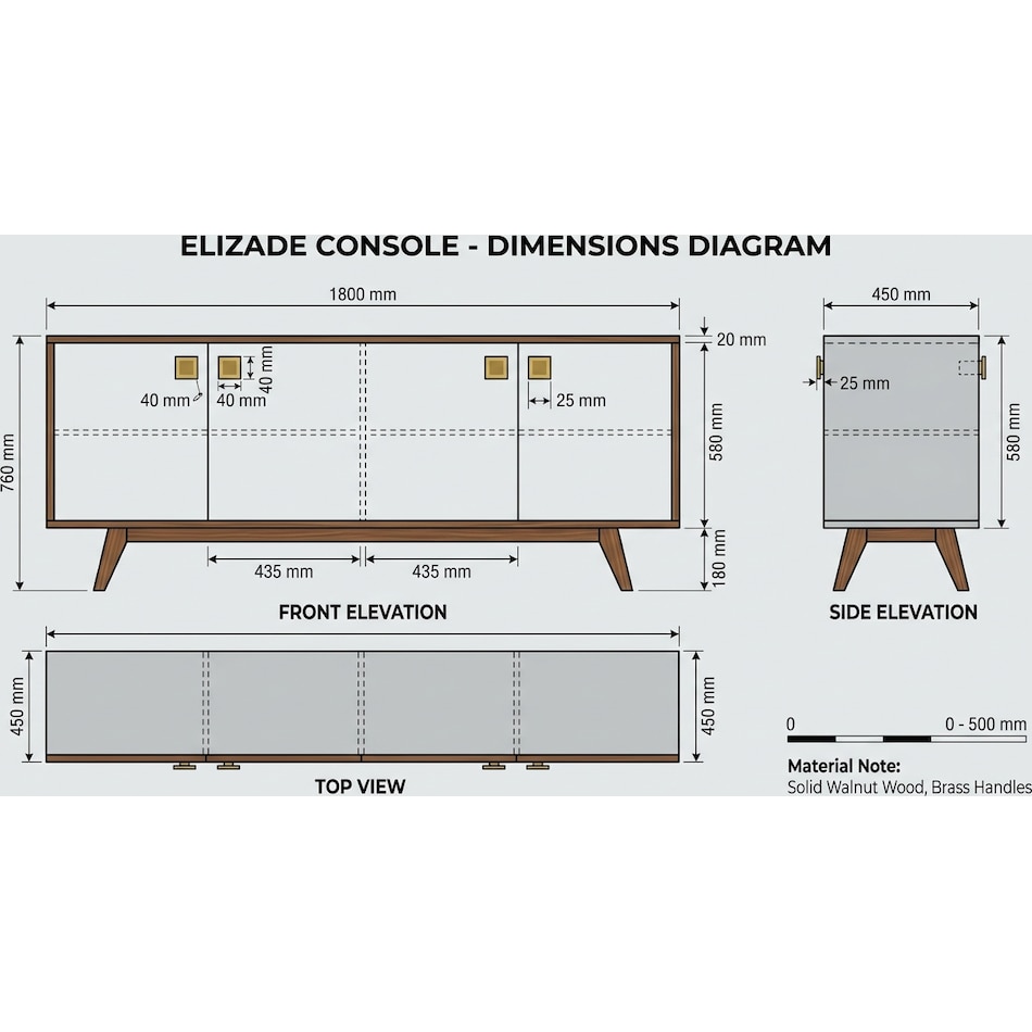 elizade dimension schematic is   