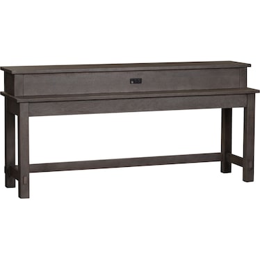 Poplar Bar Height Console Table 4-Piece Set