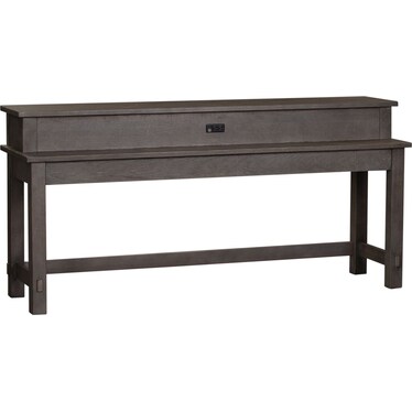Dusty Charcoal Console Bar Table