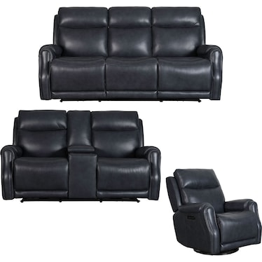 Sofa w/ Loveseat & Recliner