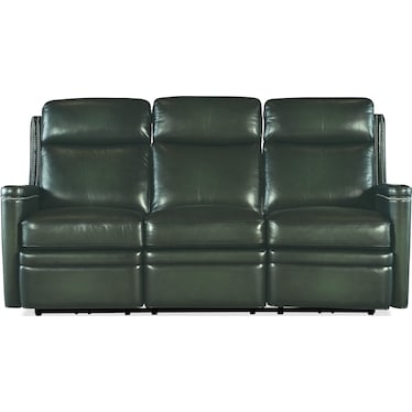 SS Leather Power Reclining Sofa